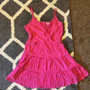 Pink sun dress